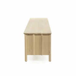 TV meubel Jake Eikenhout 183 cm - naturel - Loft24.nl