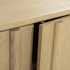 TV meubel Jake Eikenhout 183 cm - naturel - Loft24.nl