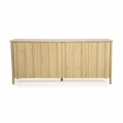 TV meubel Jake Eikenhout 183 cm - naturel - Loft24.nl