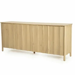 TV meubel Jake Eikenhout 183 cm - naturel - Loft24.nl