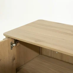TV meubel Jake Eikenhout 183 cm - naturel - Loft24.nl