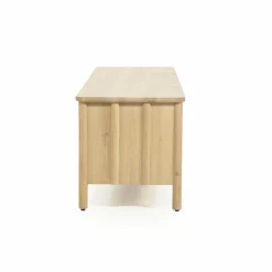 TV meubel Jake Eikenhout 183 cm - naturel - Loft24.nl