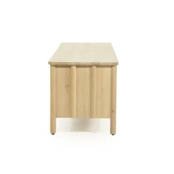 TV meubel Jake Eikenhout 183 cm - naturel - Loft24.nl