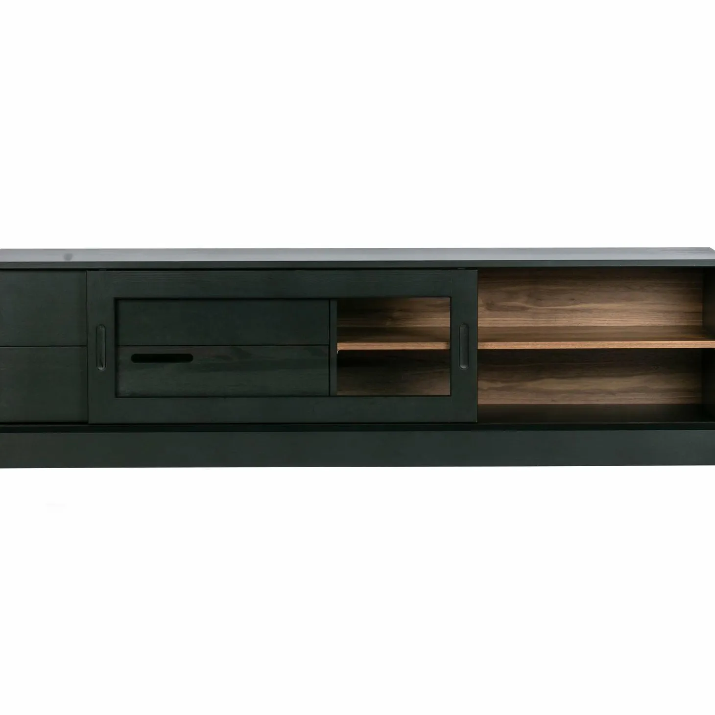 TV-meubel James 180cm - Zwart - Loft24.nl