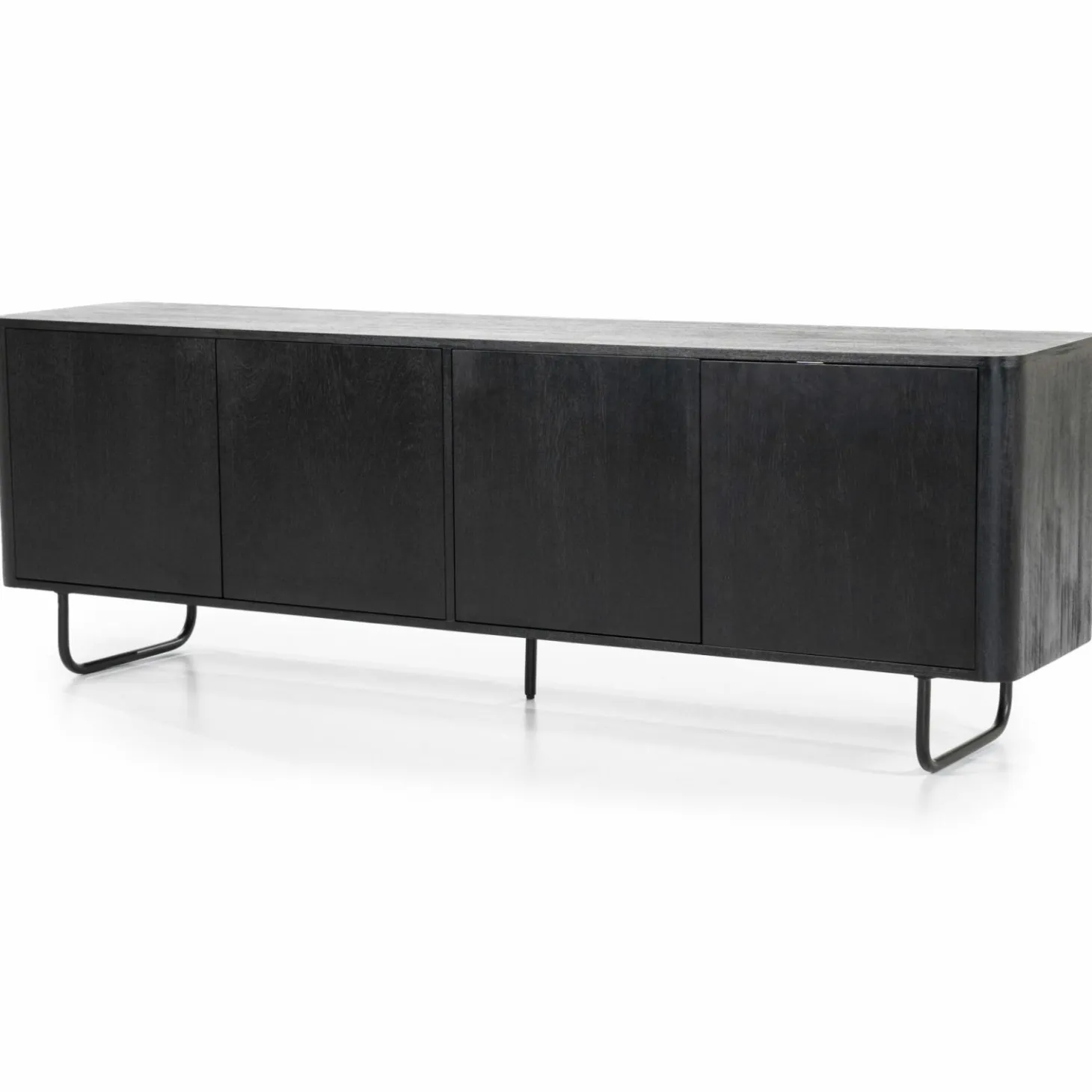 TV-meubel James Mangohout 180cm - Bruin - Loft24.nl