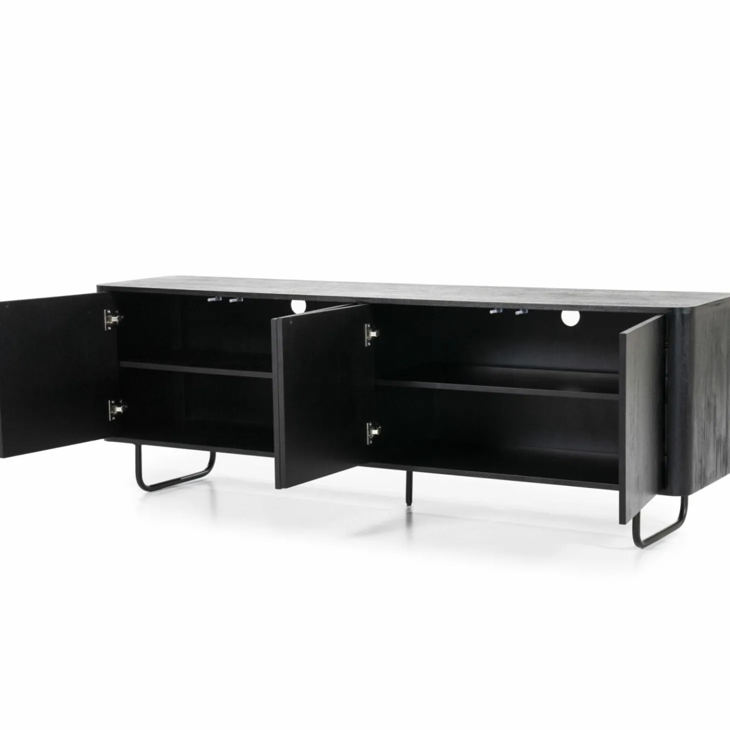TV-meubel James Mangohout 180cm - Bruin - Loft24.nl