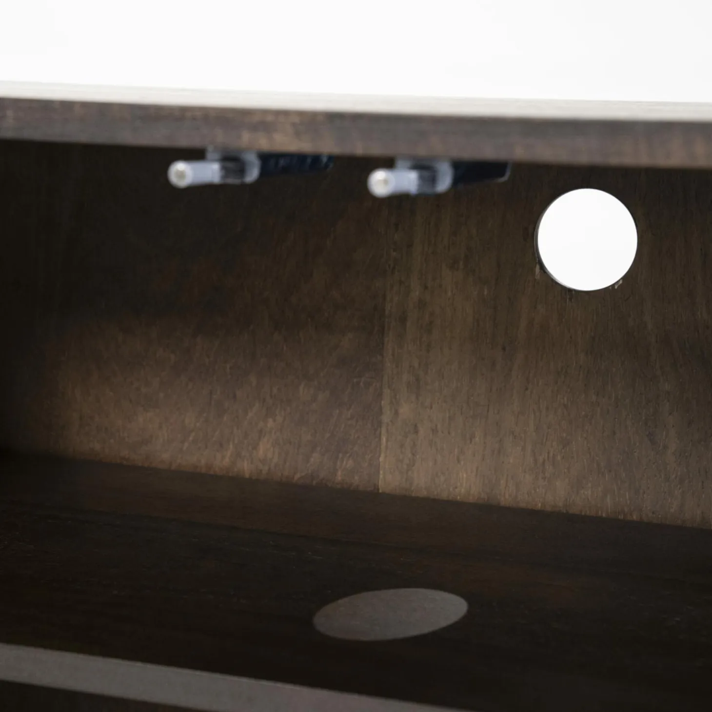 TV-meubel James Mangohout 180cm - Bruin - Loft24.nl