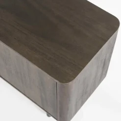 TV-meubel James Mangohout 180cm - Bruin - Loft24.nl