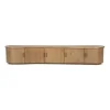 TV meubel Josh Eikenhout 240 cm - bruin - Loft24.nl