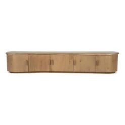TV meubel Josh Eikenhout 240 cm - bruin - Loft24.nl