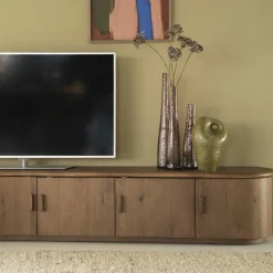 TV meubel Josh Eikenhout 240 cm - bruin - Loft24.nl
