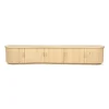 TV meubel Josh Eikenhout 240 cm - naturel - Loft24.nl