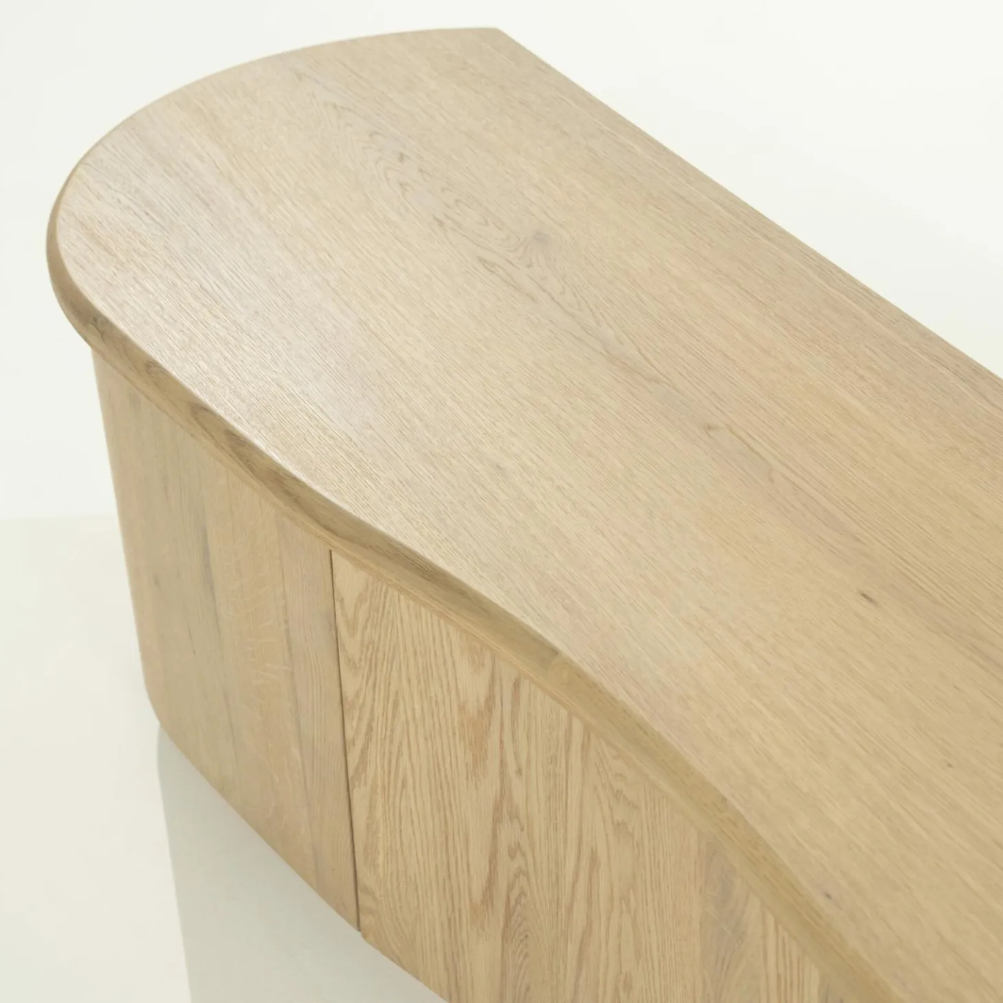 TV meubel Josh Eikenhout 240 cm - naturel - Loft24.nl