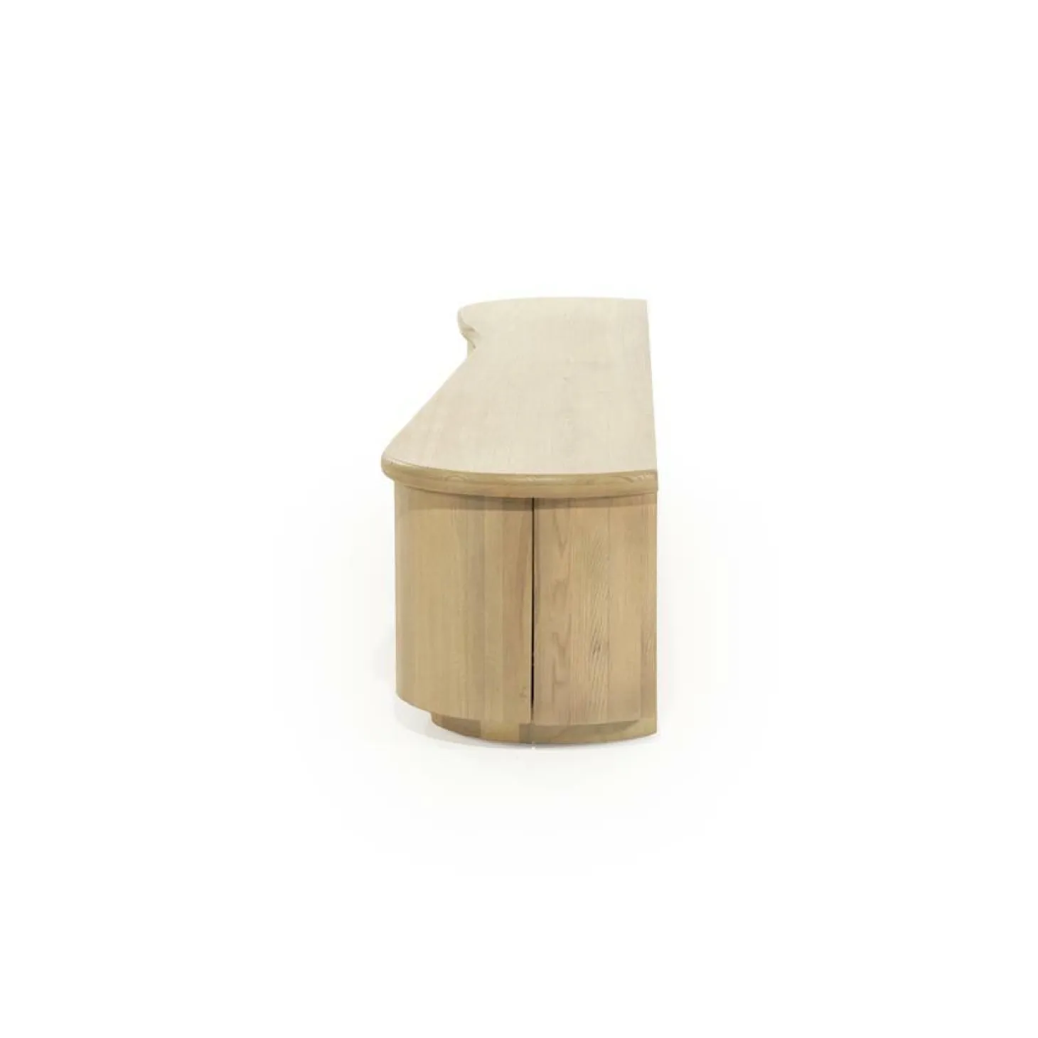 TV meubel Josh Eikenhout 240 cm - naturel - Loft24.nl