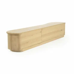TV meubel Josh Eikenhout 240 cm - naturel - Loft24.nl