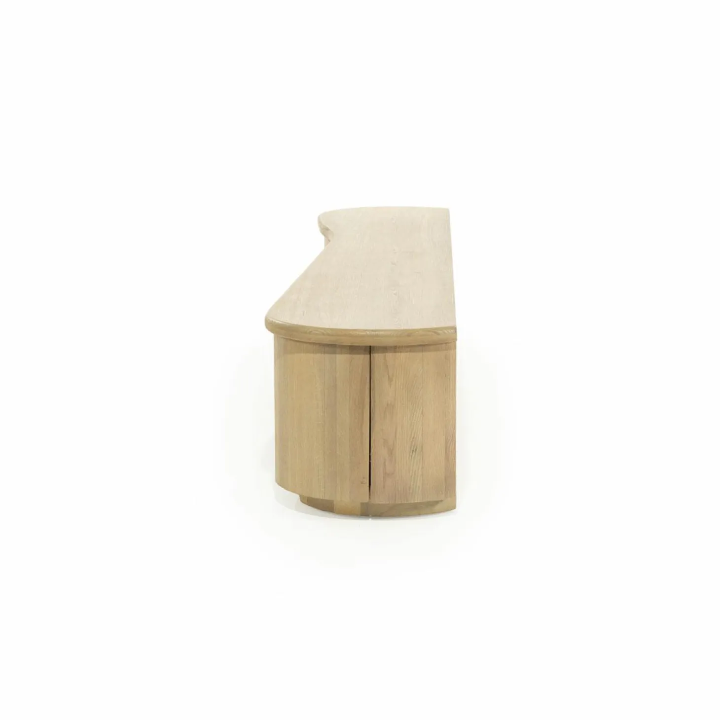 TV meubel Josh Eikenhout 240 cm - naturel - Loft24.nl