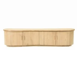 TV meubel Josh Eikenhout 180 cm - naturel - Loft24.nl