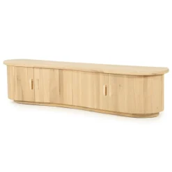 TV meubel Josh Eikenhout 180 cm - naturel - Loft24.nl