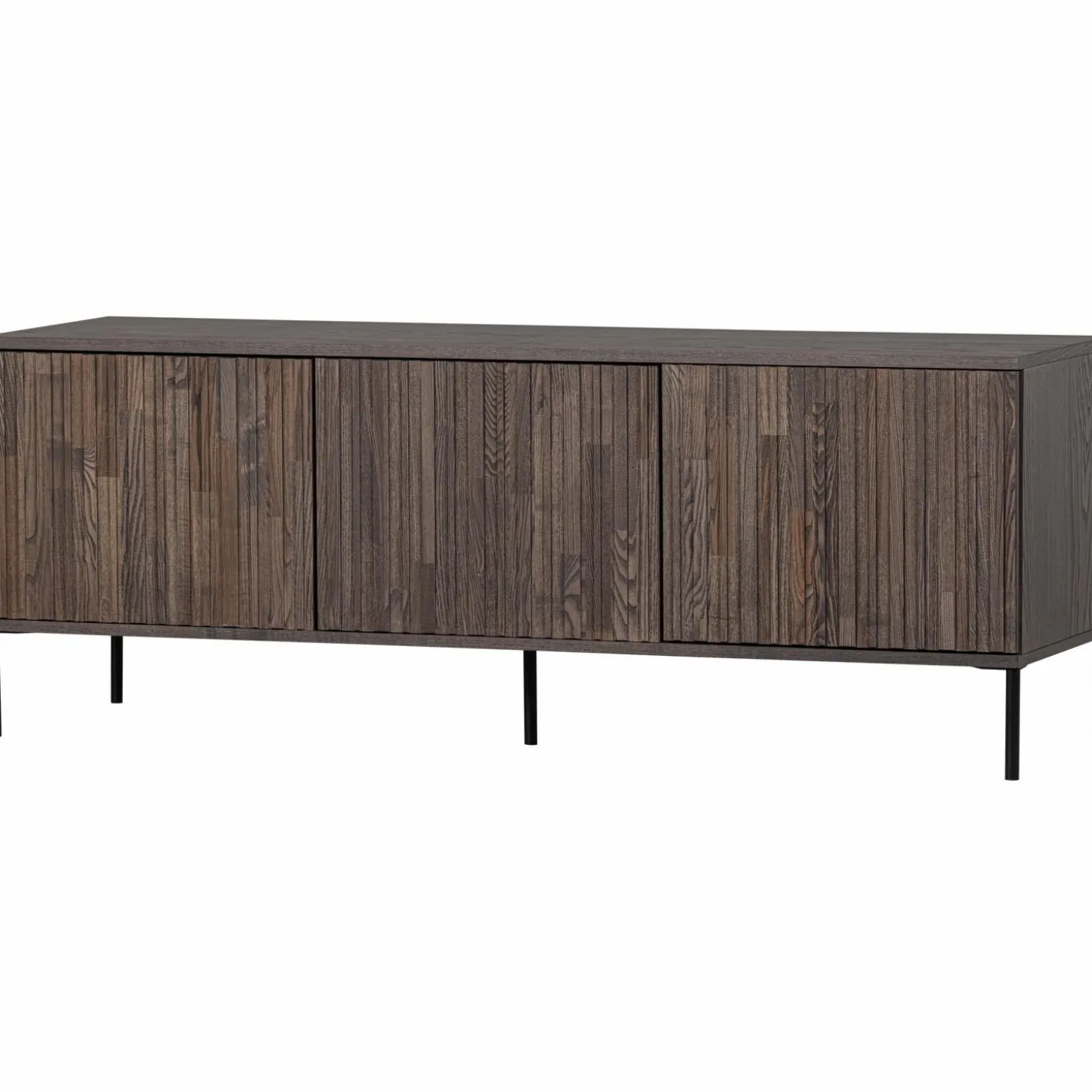 TV-meubel New Gravure Grenen 150cm - Espresso - Loft24.nl