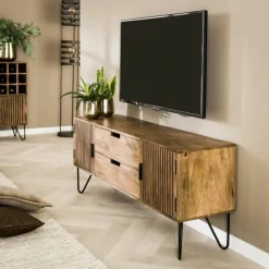 TV-meubel Tweak Mangohout 135cm - Loft24.nl