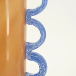 Vaas Alegre Mondgeblazen glas - Oranje - Loft24.nl