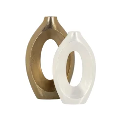 Vaas Alma kleur Brushed Gold - Loft24.nl
