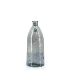 Vaas Dali Glas 26 x 63 cm Grijs - Loft24.nl