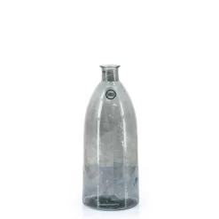 Vaas Dali Glas 26 x 63 cm Grijs - Loft24.nl