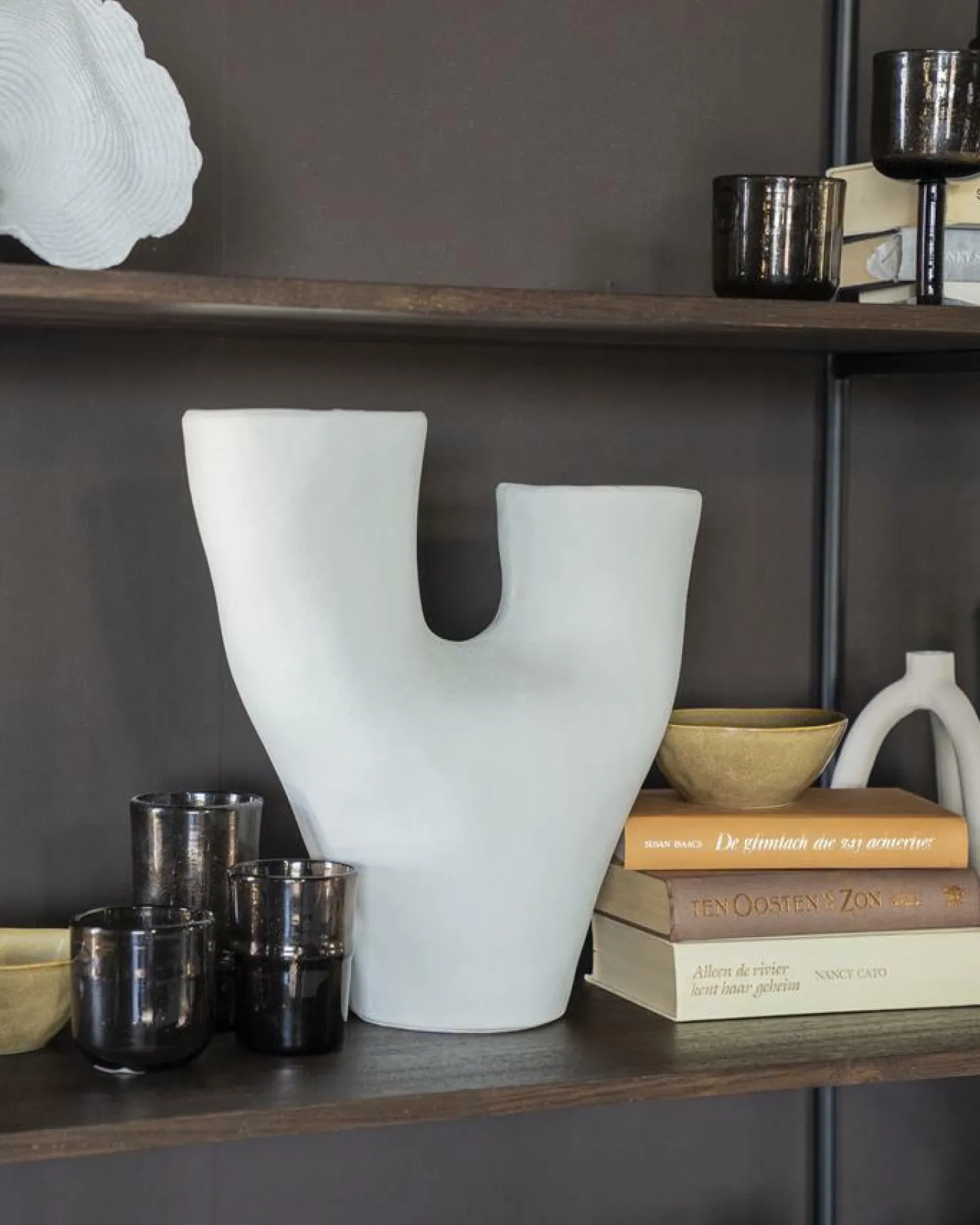 Vaas Dory Aardewerk - 38 cm - Loft24.nl