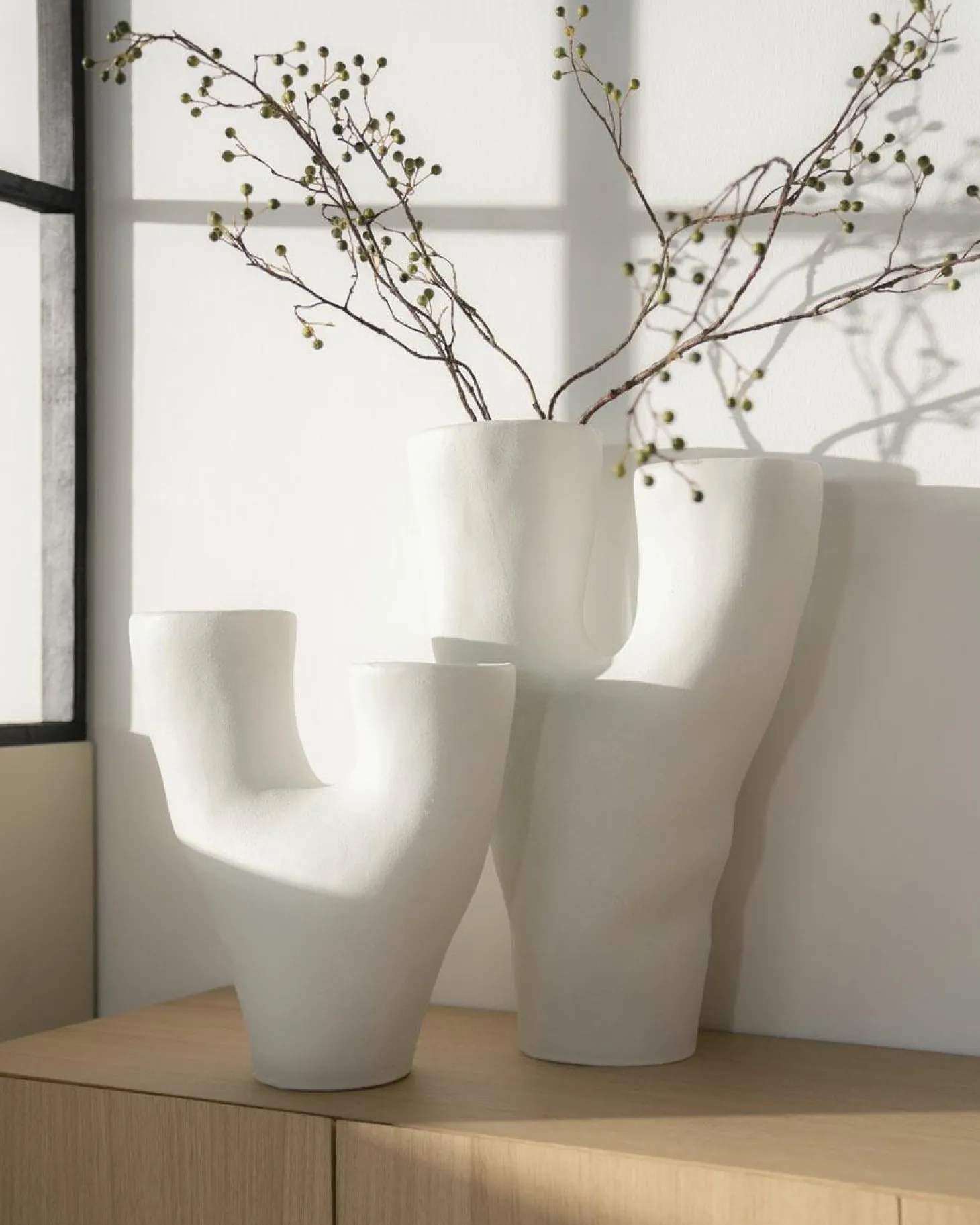 Vaas Dory Aardewerk - 38 cm - Loft24.nl
