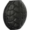 Vaas Ines 30cm hoog kleur Zwart - Loft24.nl