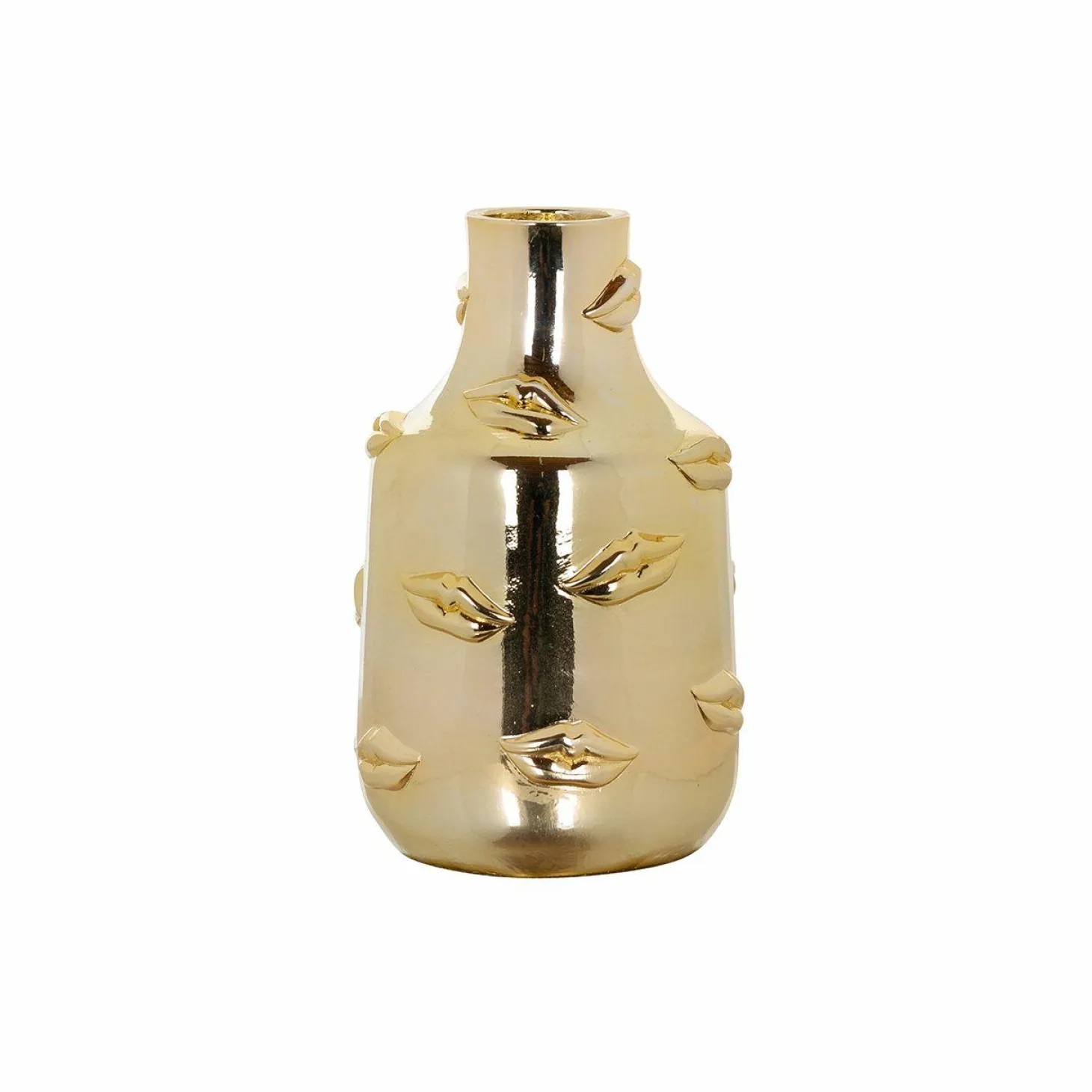 Vaas Kisses Resin kleur Goud - Loft24.nl