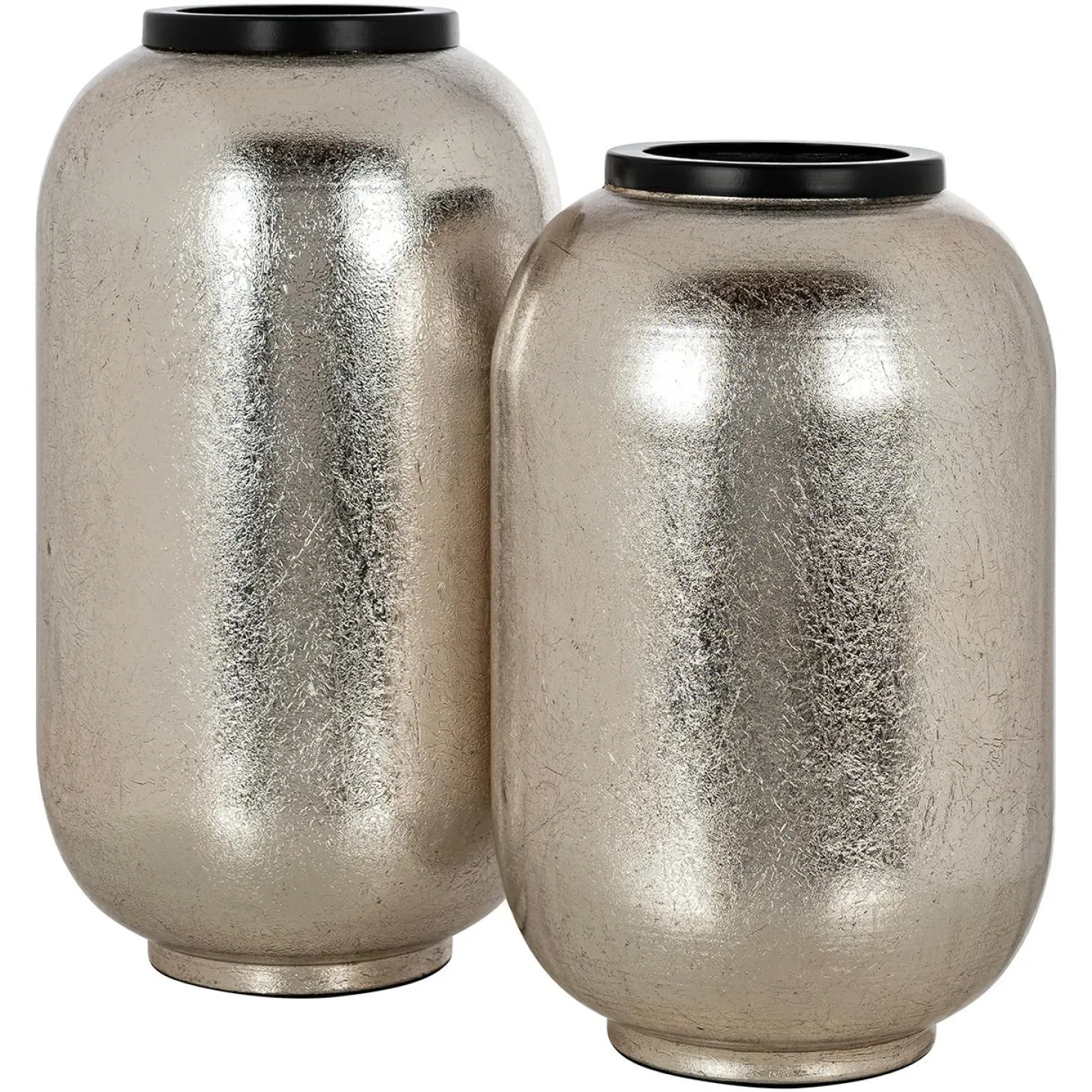 Vaas Vesna kleur Zilver - Loft24.nl
