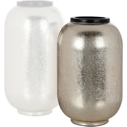 Vaas Vesna kleur Zilver - Loft24.nl