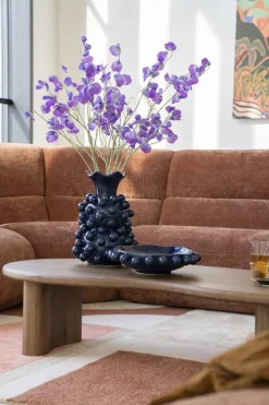 Vaas Viro Geglazuurd aardewerk - Blauw - Loft24.nl