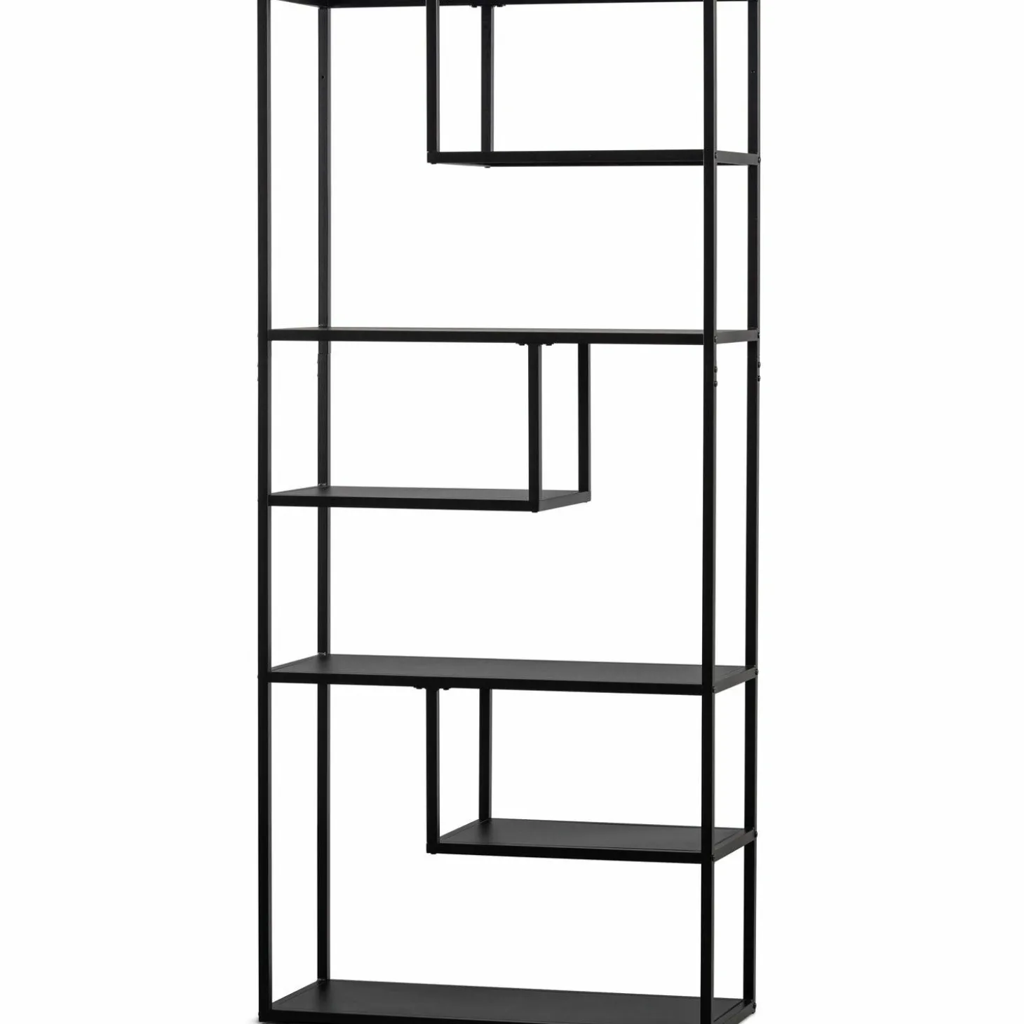 Vakkenkast Teun - Zwart - Loft24.nl