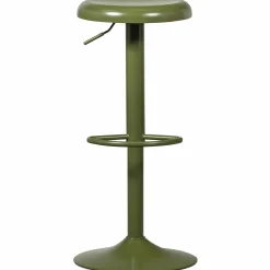 Verstelbare Barkruk Isaac - Warm groen - Loft24.nl