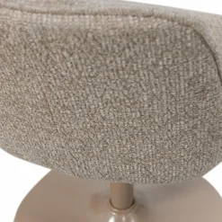 Verstelbare Barkruk Marten Geweven stof - Zand (zithoogte 65-88cm) - Loft24.nl