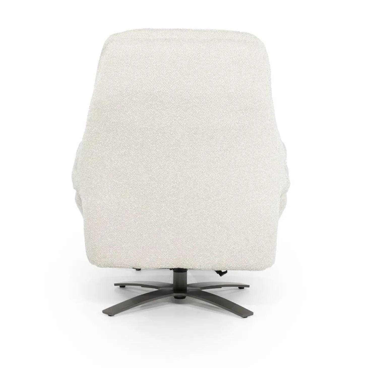 Verstelbare Fauteuil Caleb Met voetenbank - Beige - Loft24.nl