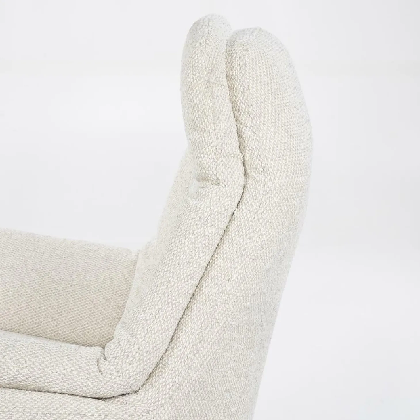 Verstelbare Fauteuil Caleb Met voetenbank - Beige - Loft24.nl