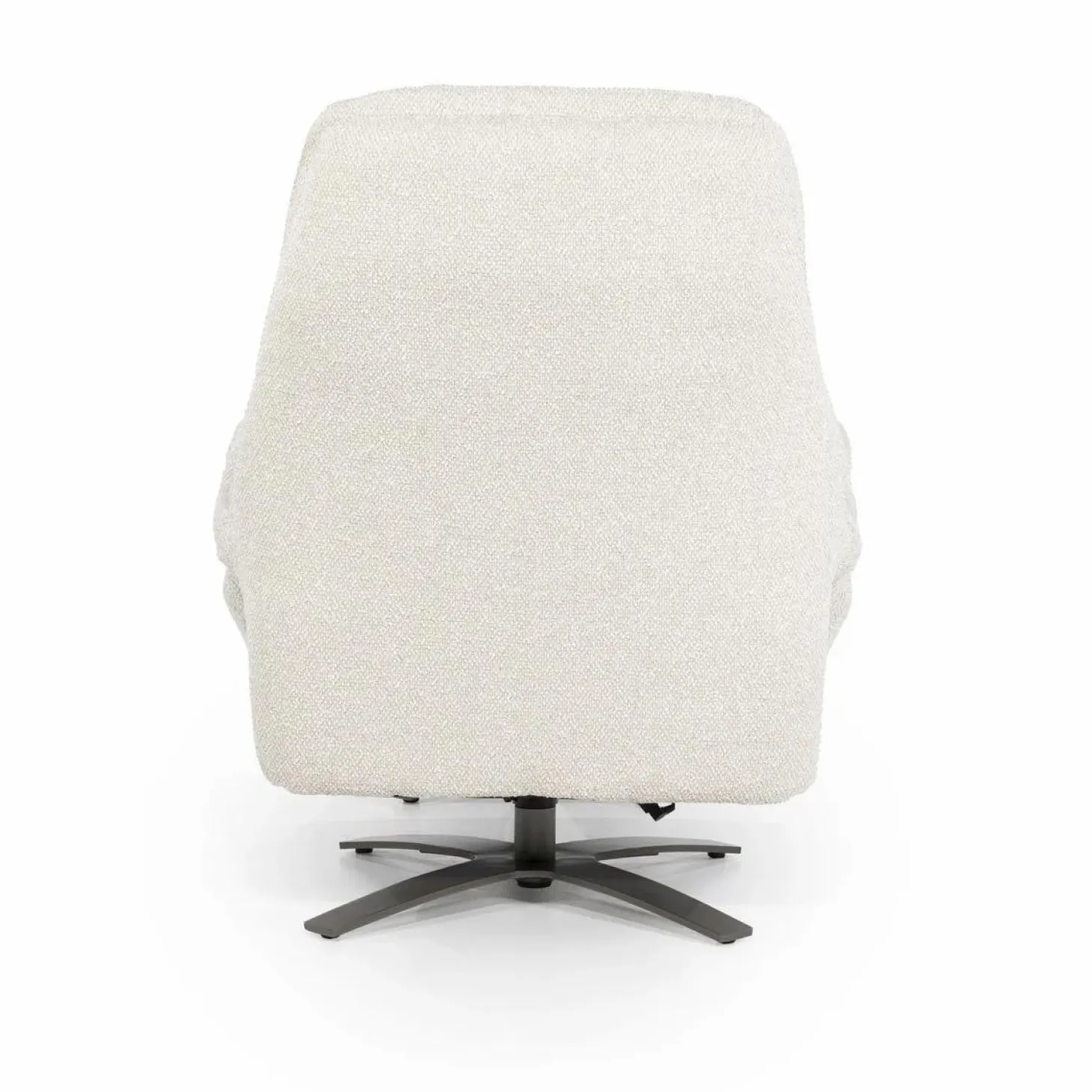 Verstelbare Fauteuil Caleb Met voetenbank - Beige - Loft24.nl