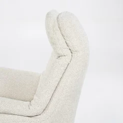 Verstelbare Fauteuil Caleb Met voetenbank - Beige - Loft24.nl