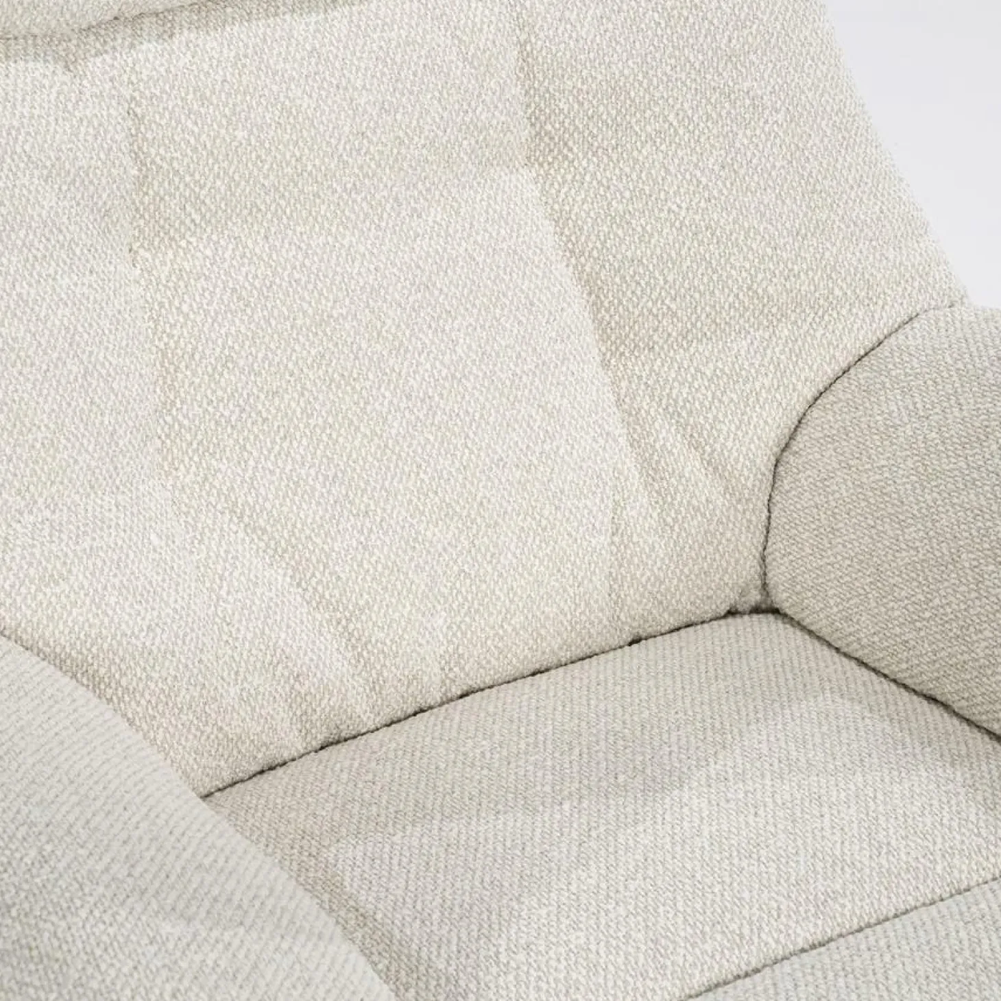 Verstelbare Fauteuil Caleb Met voetenbank - Beige - Loft24.nl