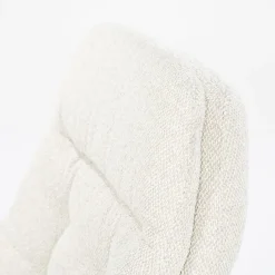 Verstelbare Fauteuil Caleb Met voetenbank - Beige - Loft24.nl