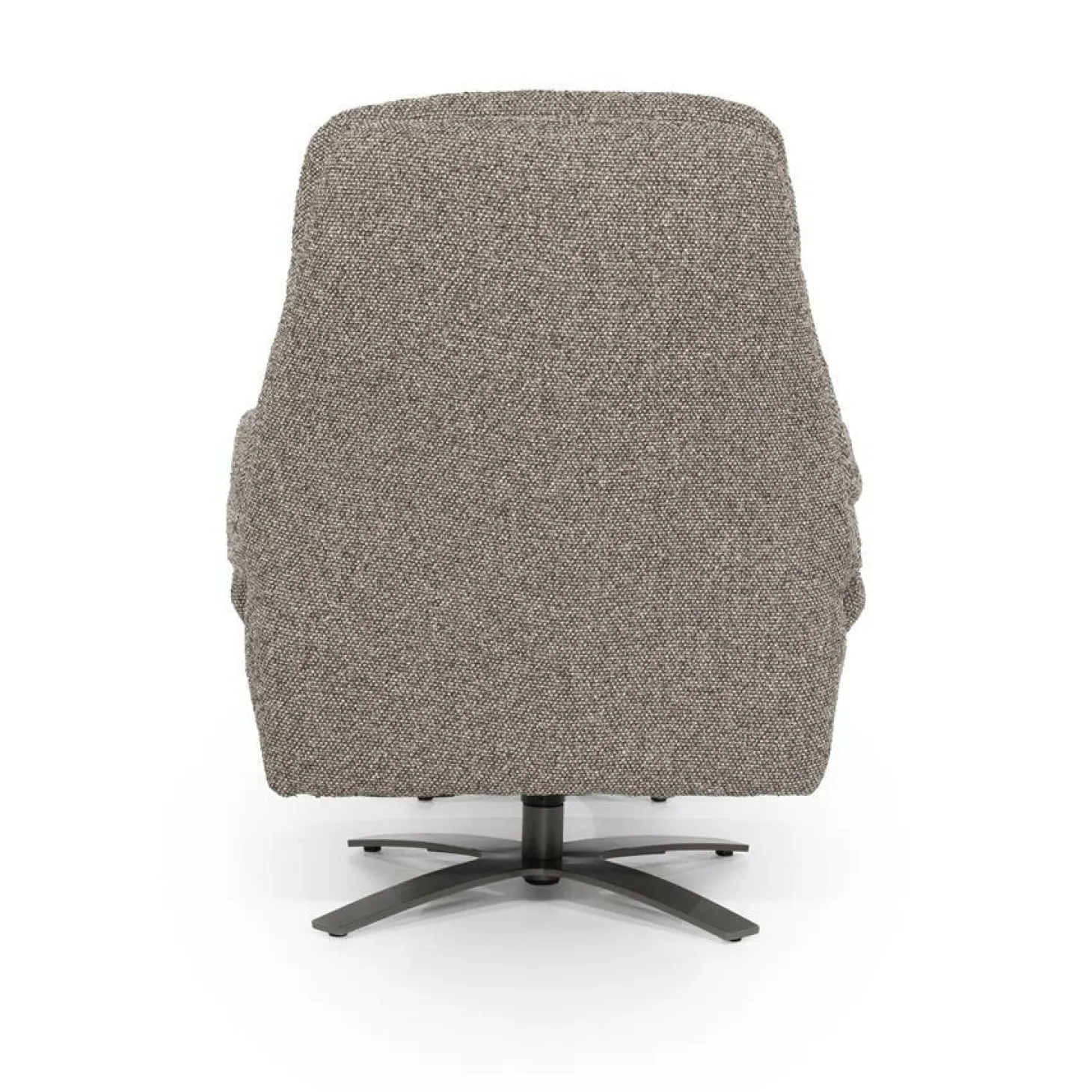 Verstelbare Fauteuil Caleb Met voetenbank - Taupe - Loft24.nl