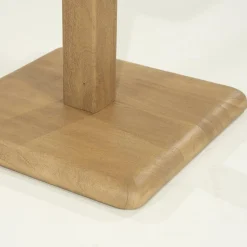 Vierkante Bistrotafel Florent Mangohout 70 x 70cm - Naturel - Loft24.nl