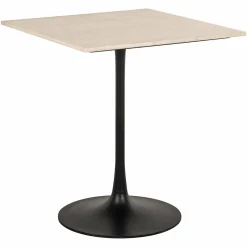 Vierkante Bistrotafel Tavolo Marmer - 70 x 70 cm - Loft24.nl