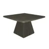 Vierkante Eettafel Asti Mangohout 130 x 130cm kleur Olijfbruin - Loft24.nl