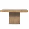 Vierkante Eettafel Harmonie Bruin - 140cm - Loft24.nl