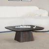 Vierkante Salontafel Aron Mangohout - Bruin 80 cm - Loft24.nl